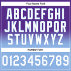 Custom Stitched Purple White-Light Blue Fade Fashion Sports Pullover Sweatshirt Hoodie