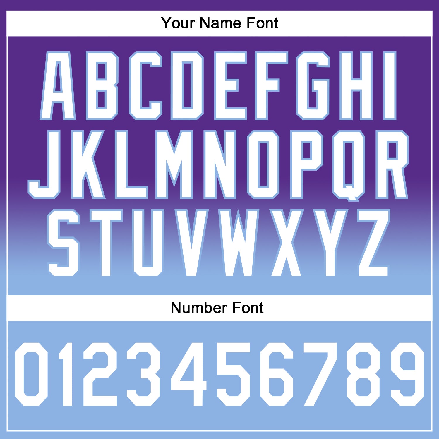 Custom Stitched Purple White-Light Blue Fade Fashion Sports Pullover Sweatshirt Hoodie