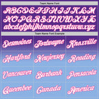 Custom Stitched Purple White Light Blue-Pink Fade Fashion Sports Pullover Sweatshirt Hoodie