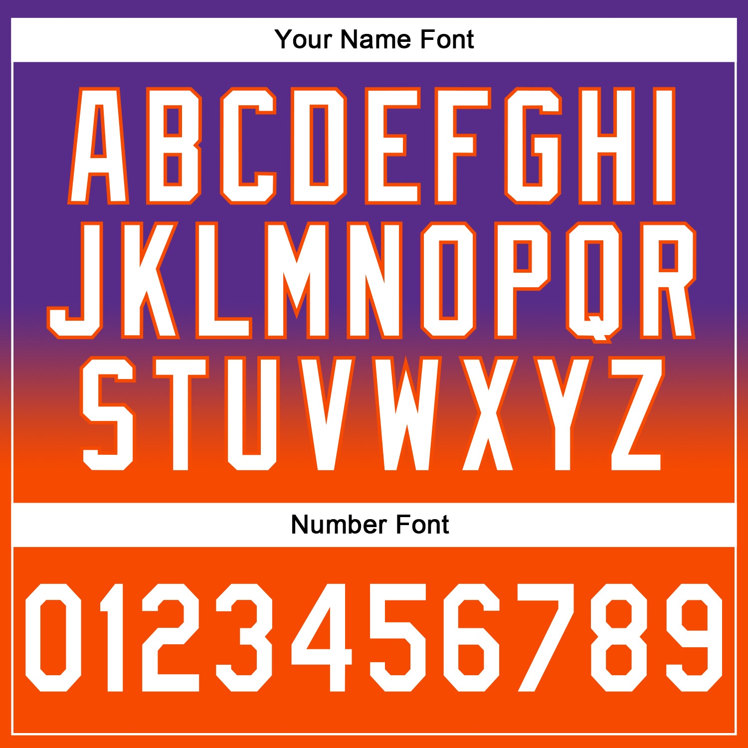 Custom Stitched Purple White-Orange Fade Fashion Sports Pullover Sweatshirt Hoodie