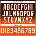 Custom Stitched Brown White-Orange Fade Fashion Sports Pullover Sweatshirt Hoodie