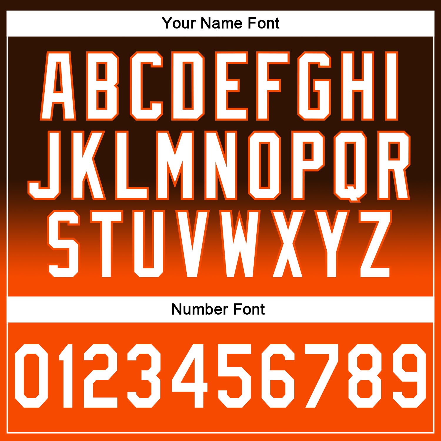 Custom Stitched Brown White-Orange Fade Fashion Sports Pullover Sweatshirt Hoodie