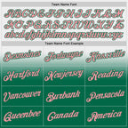 Custom Stitched White Medium Pink-Kelly Green Fade Fashion Sports Pullover Sweatshirt Hoodie