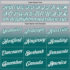 Custom Stitched Gray White-Teal Fade Fashion Sports Pullover Sweatshirt Hoodie