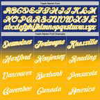 Custom Stitched Royal White-Gold Fade Fashion Sports Pullover Sweatshirt Hoodie