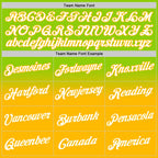 Custom Stitched Neon Green White-Gold Fade Fashion Sports Pullover Sweatshirt Hoodie