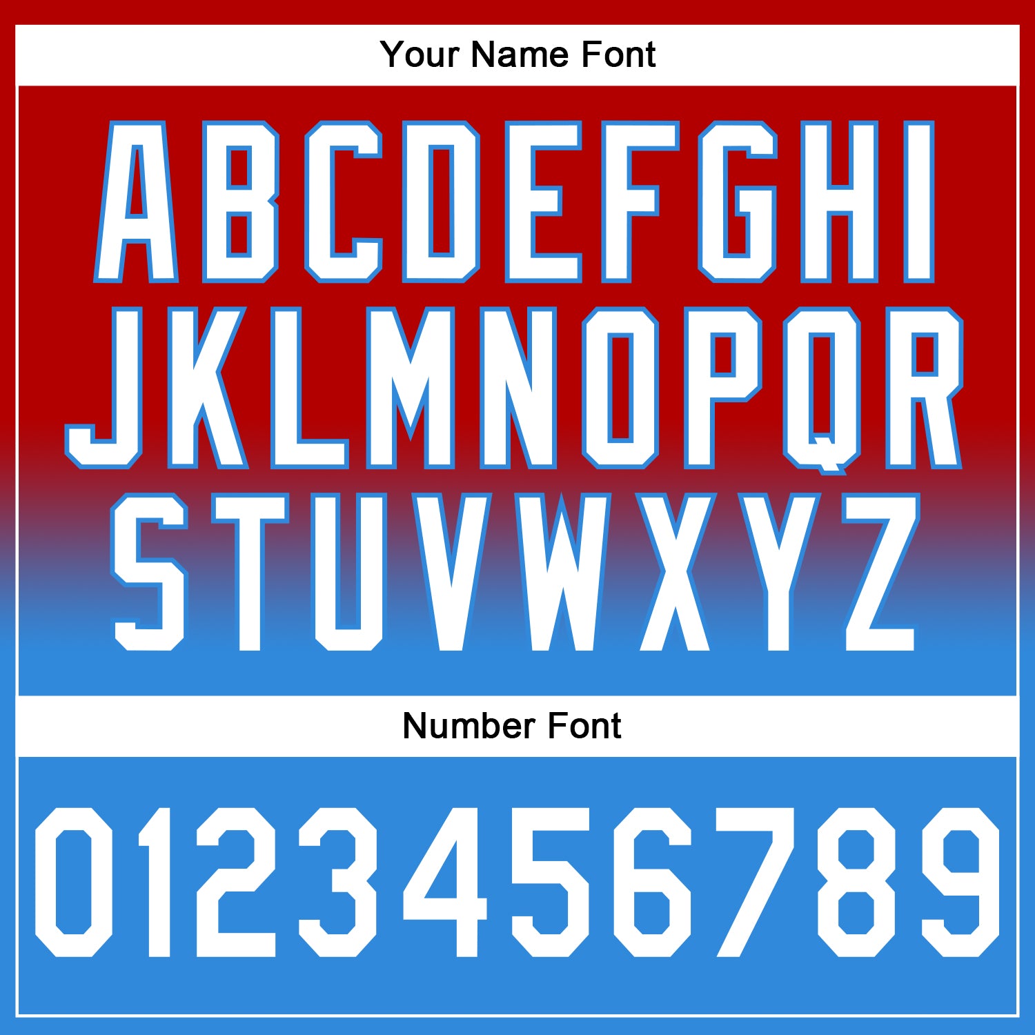 Custom Stitched Red White-Powder Blue Fade Fashion Sports Pullover Sweatshirt Hoodie