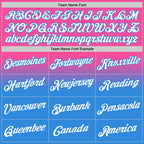 Custom Stitched Pink White-Powder Blue Fade Fashion Sports Pullover Sweatshirt Hoodie