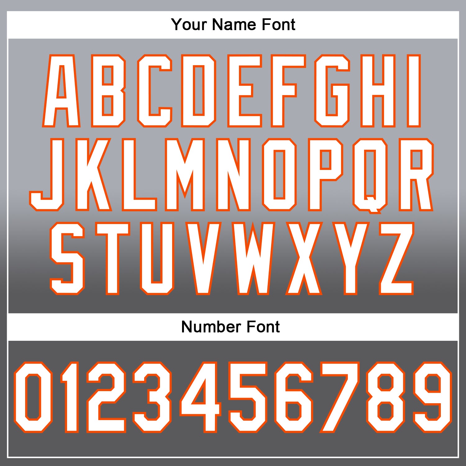 Custom Stitched Gray White Steel Gray-Orange Fade Fashion Sports Pullover Sweatshirt Hoodie