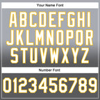 Custom Stitched Gray White Steel Gray-Gold Fade Fashion Sports Pullover Sweatshirt Hoodie