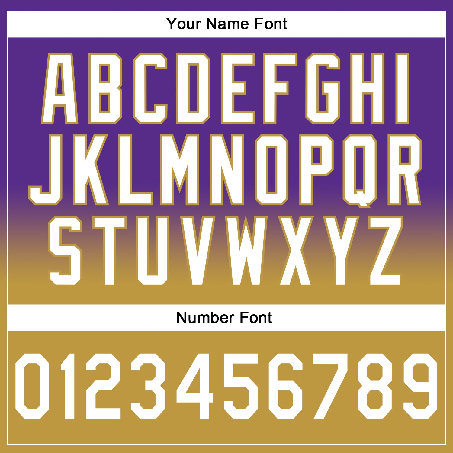 Custom Stitched Purple White-Old Gold Fade Fashion Sports Pullover Sweatshirt Hoodie