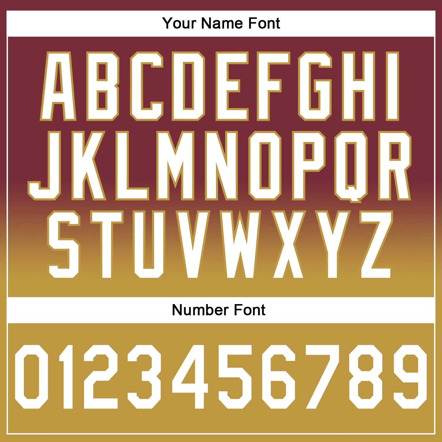 Custom Stitched Burgundy White-Old Gold Fade Fashion Sports Pullover Sweatshirt Hoodie