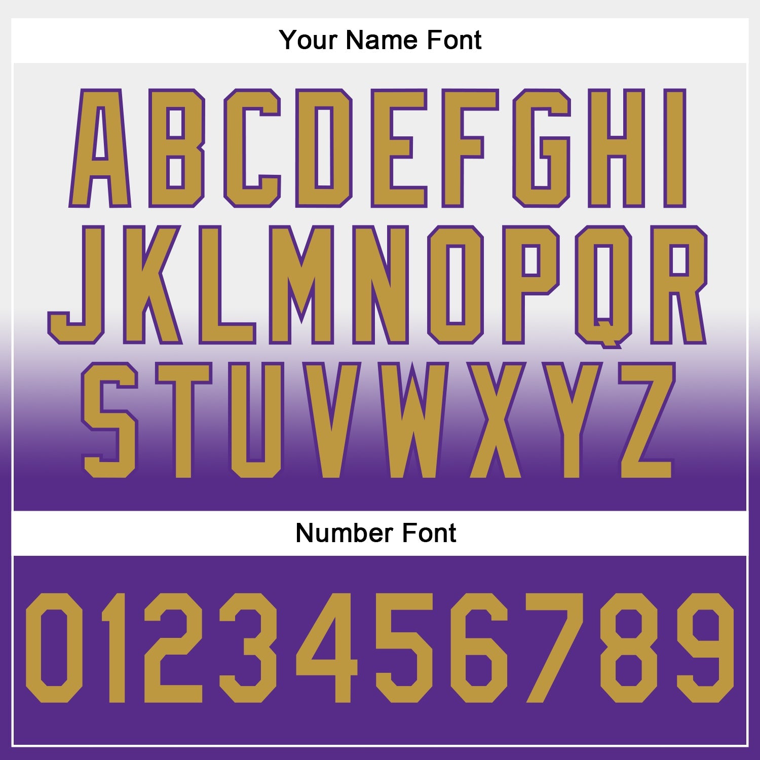 Custom Stitched White Old Gold-Purple Fade Fashion Sports Pullover Sweatshirt Hoodie