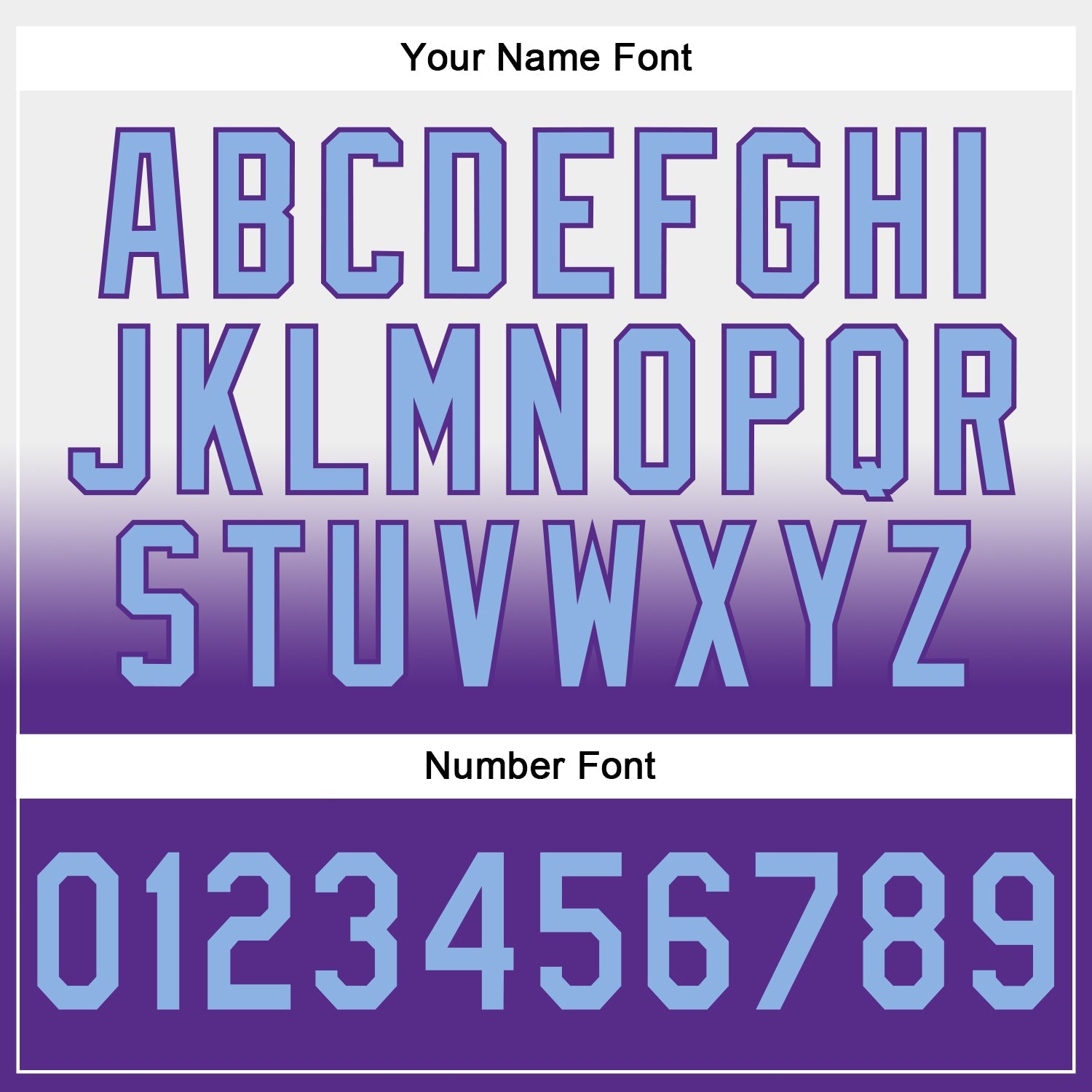 Custom Stitched White Light Blue-Purple Fade Fashion Sports Pullover Sweatshirt Hoodie