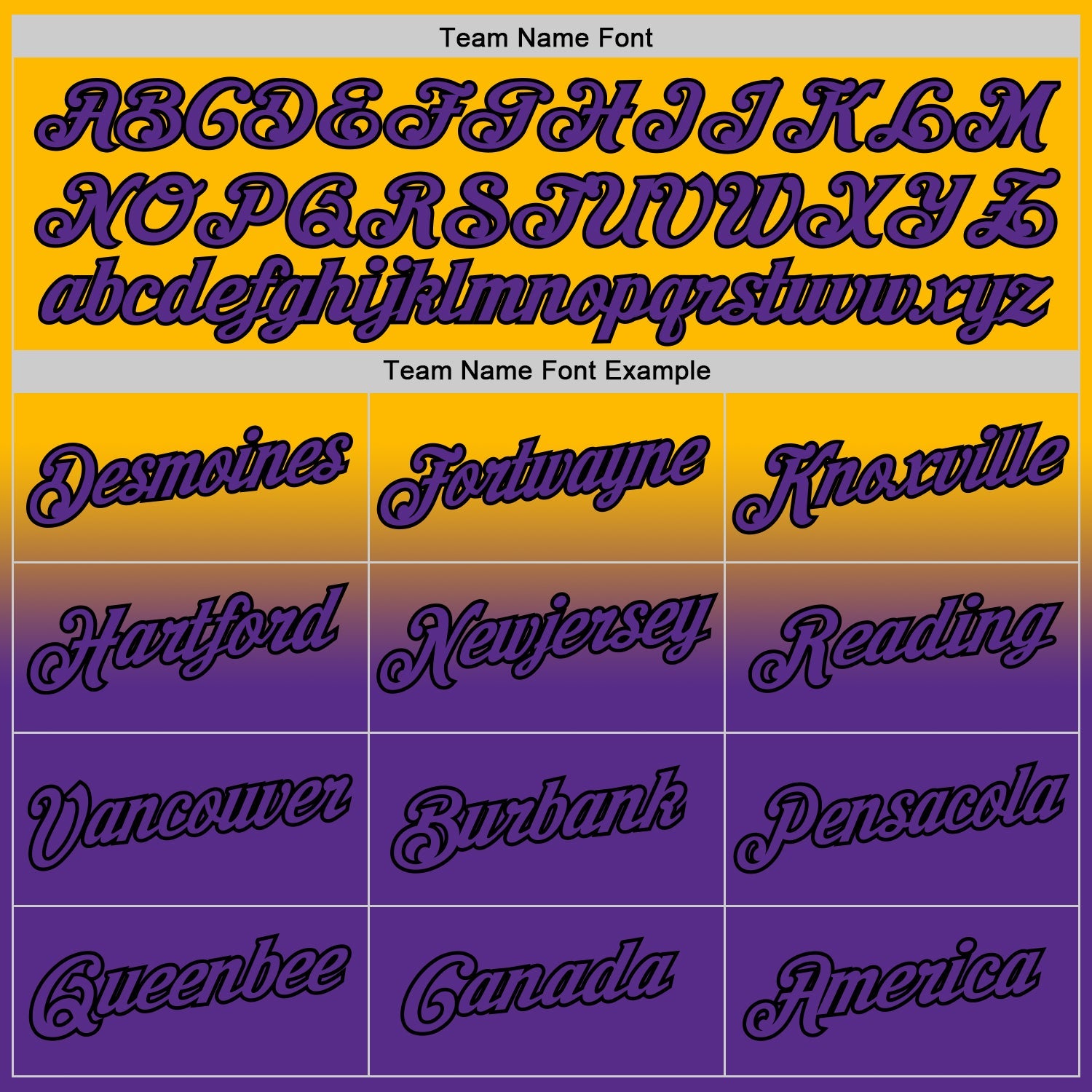 Custom Stitched Gold Purple-Black Fade Fashion Sports Pullover Sweatshirt Hoodie