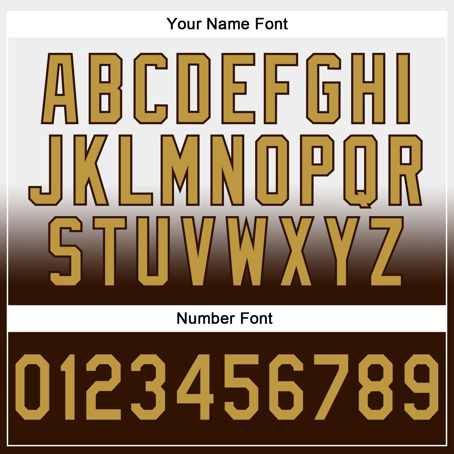 Custom Stitched White Old Gold-Brown Fade Fashion Sports Pullover Sweatshirt Hoodie