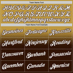 Custom Stitched Old Gold White-Brown Fade Fashion Sports Pullover Sweatshirt Hoodie