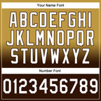 Custom Stitched Old Gold White-Brown Fade Fashion Sports Pullover Sweatshirt Hoodie