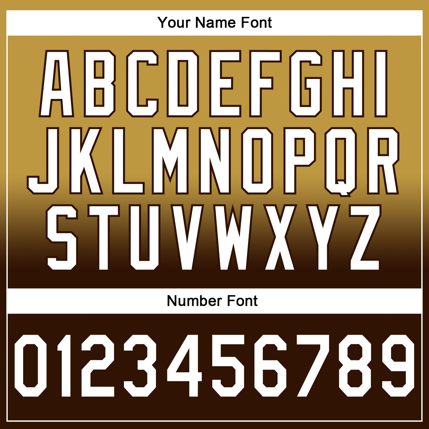 Custom Stitched Old Gold White-Brown Fade Fashion Sports Pullover Sweatshirt Hoodie