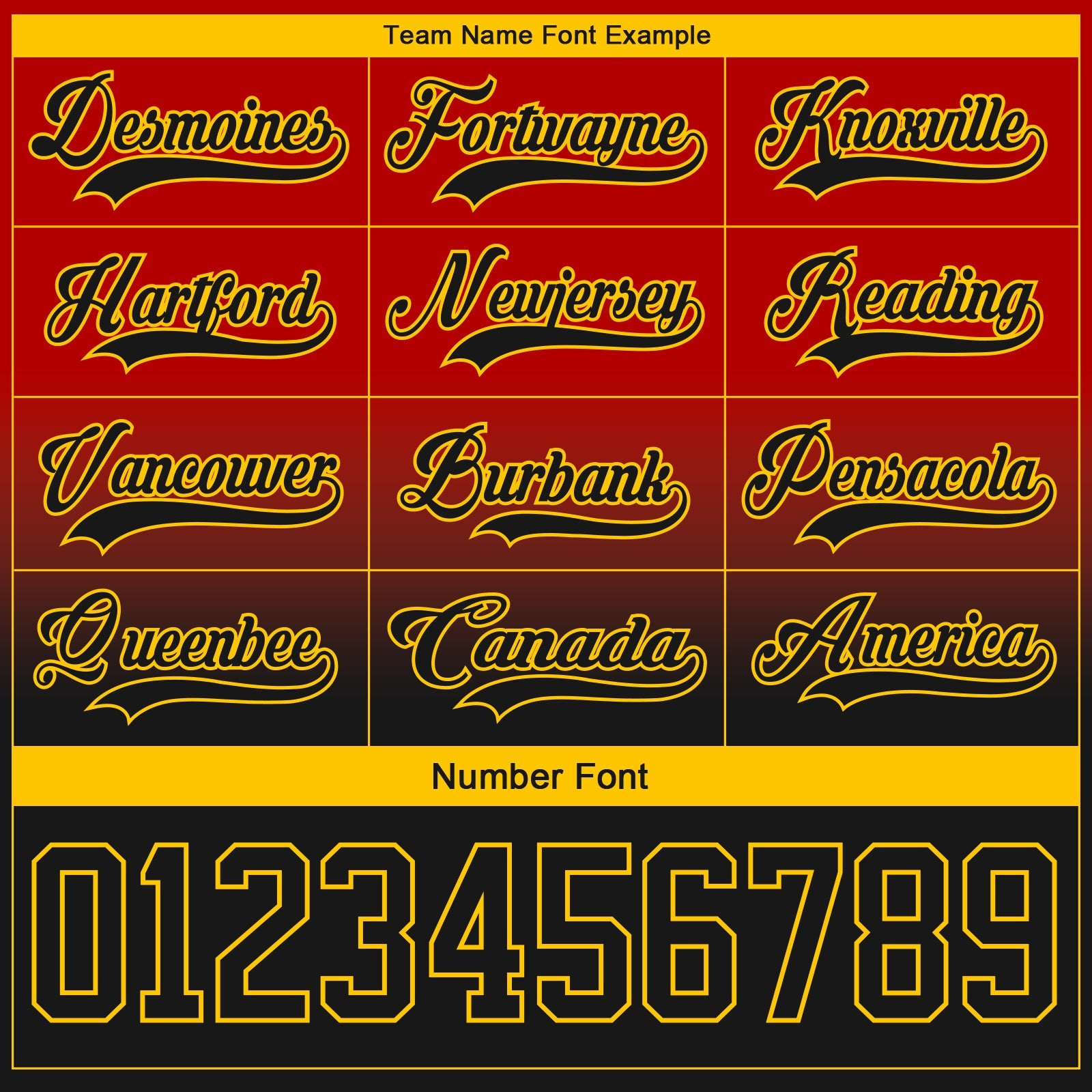 Custom Red Black-Yellow Fade Fashion Hockey Lace Neck Jersey