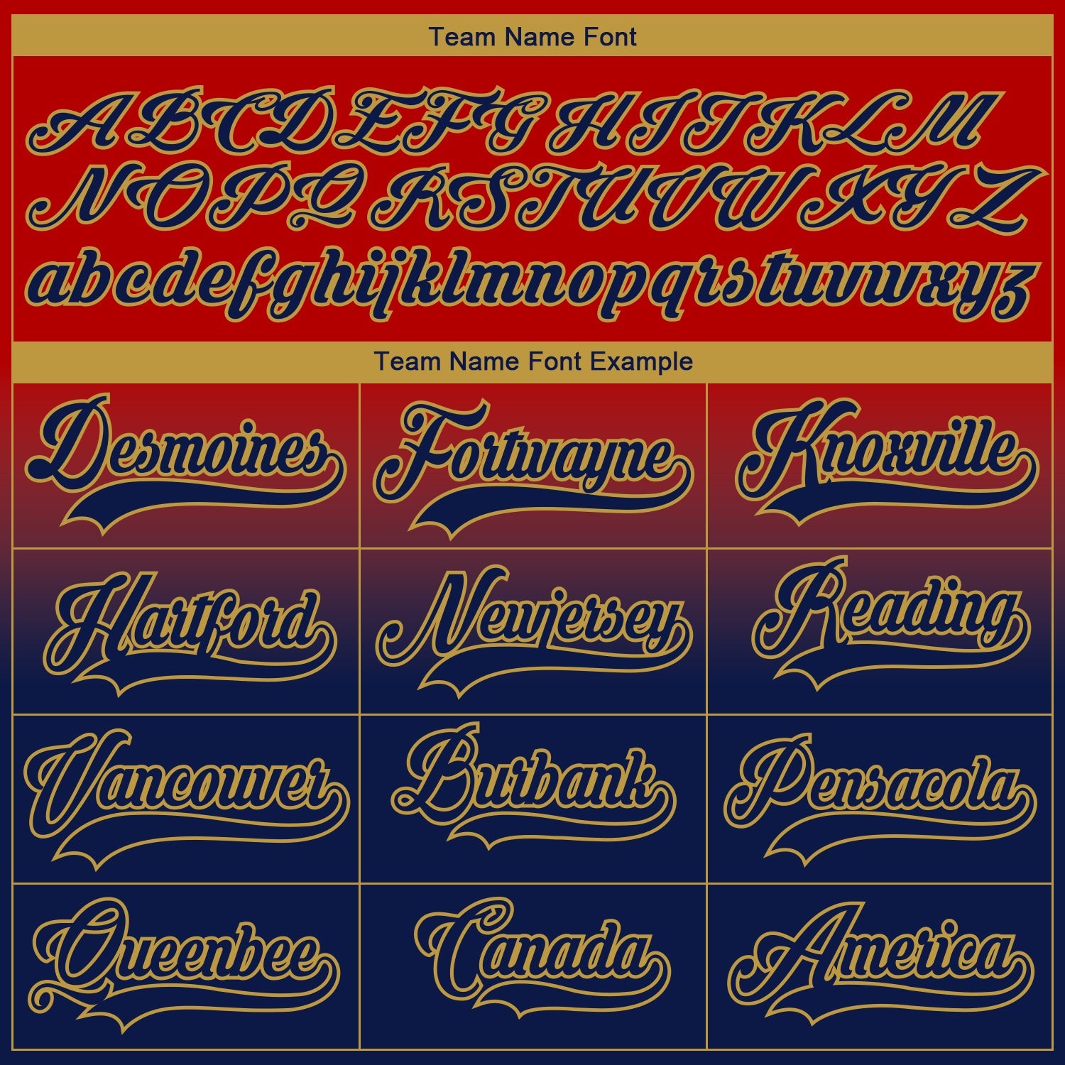 Custom Red Navy-Old Gold Fade Fashion Hockey Lace Neck Jersey
