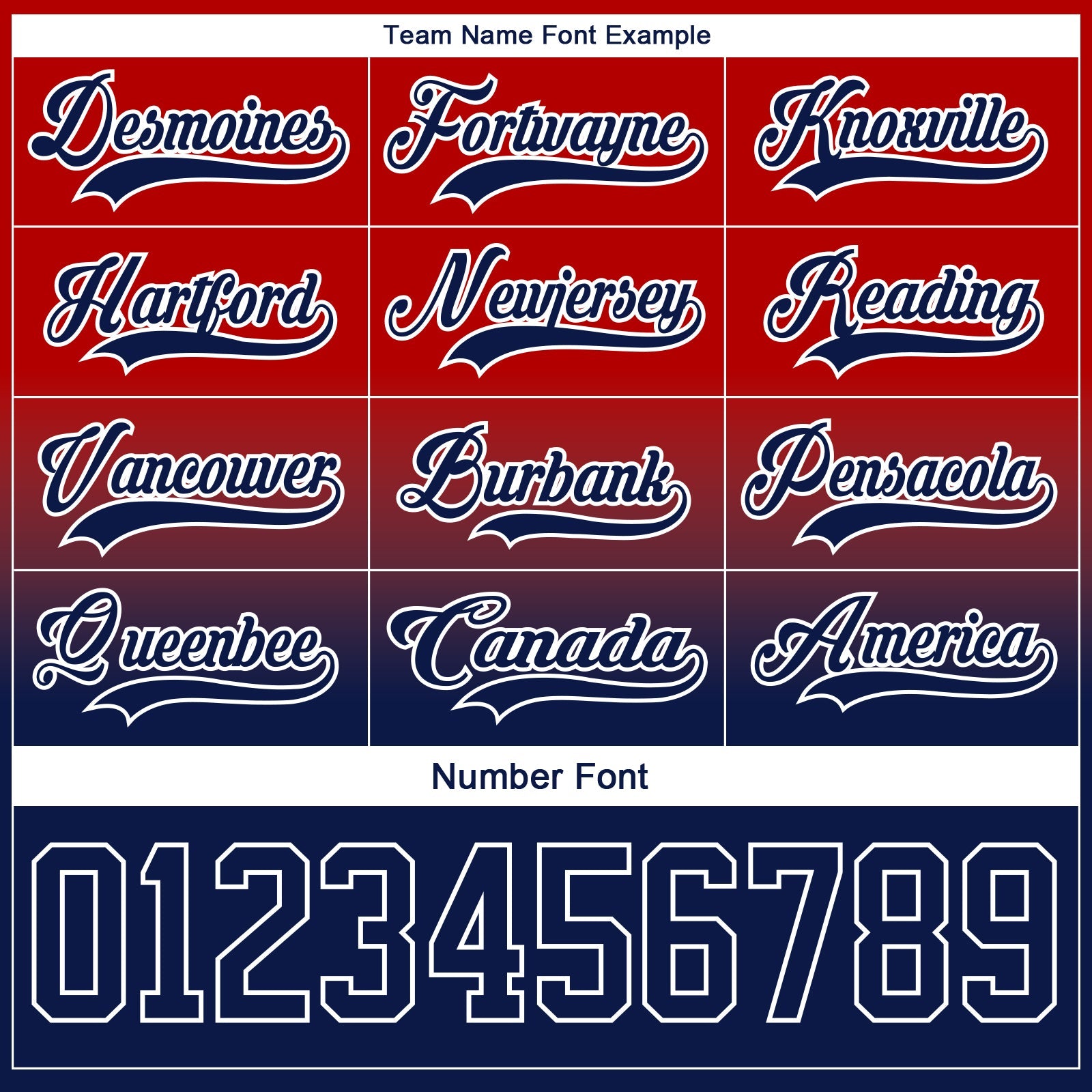 Custom Red Navy-White Fade Fashion Hockey Lace Neck Jersey