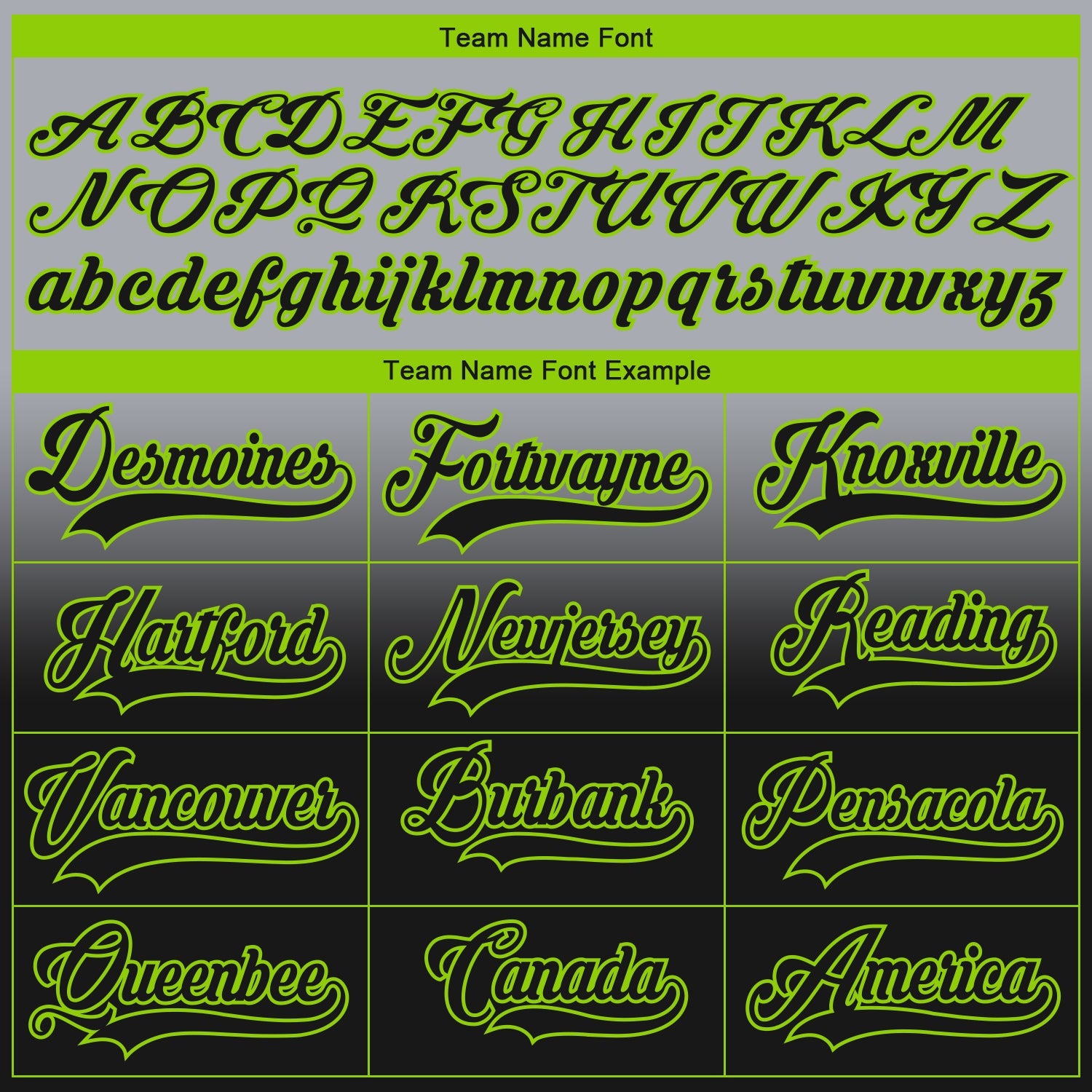 Custom Gray Black-Neon Green Fade Fashion Hockey Lace Neck Jersey