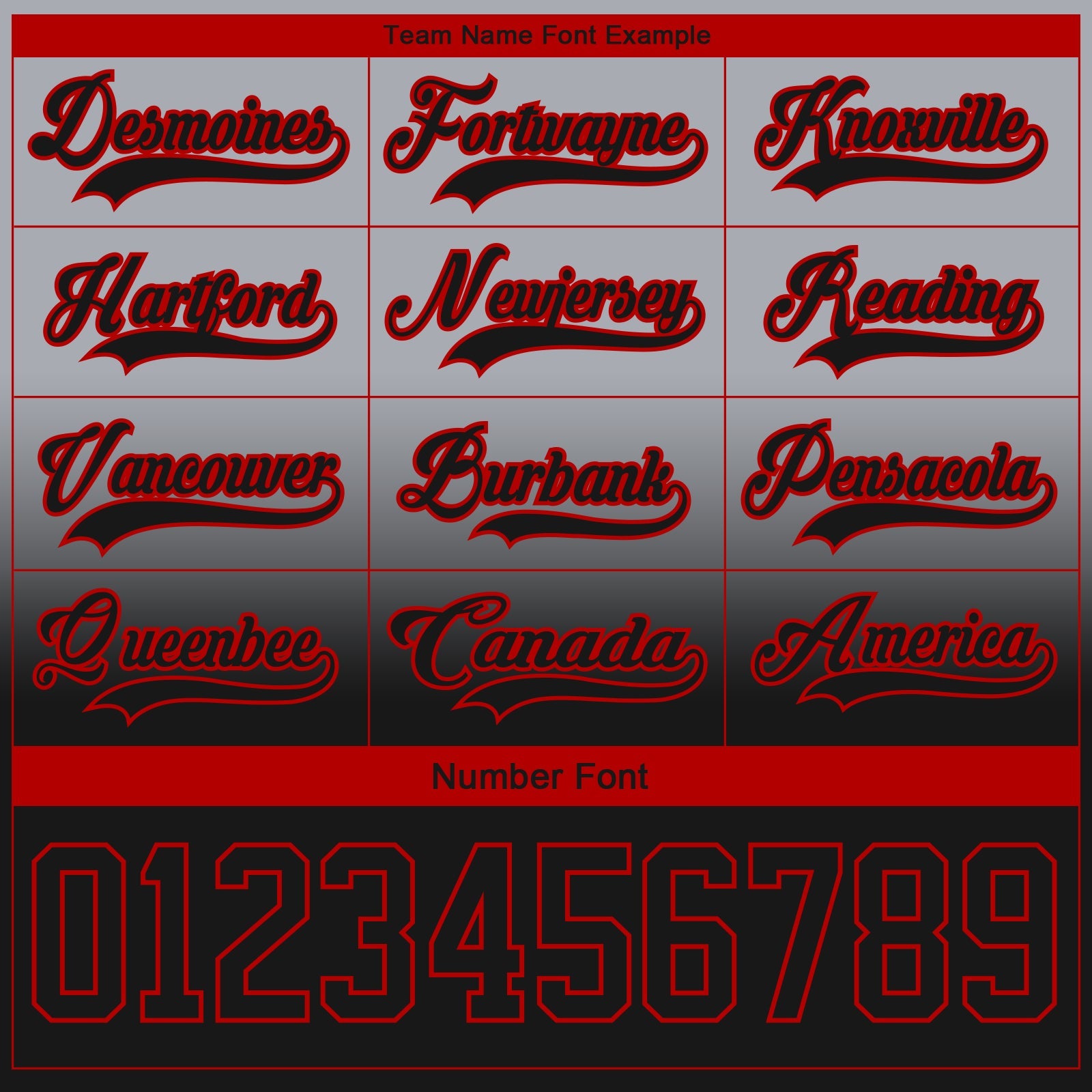 Custom Gray Black-Red Fade Fashion Hockey Lace Neck Jersey
