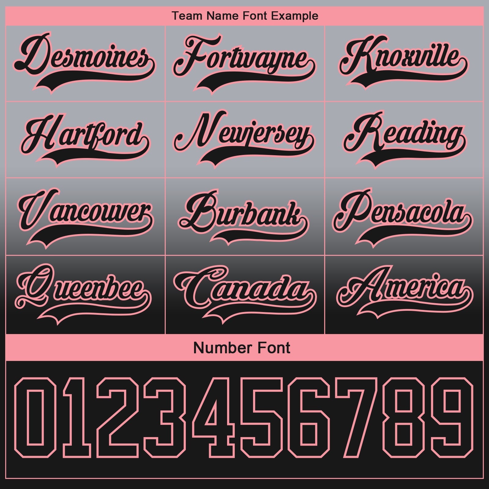 Custom Gray Black-Medium Pink Fade Fashion Hockey Lace Neck Jersey