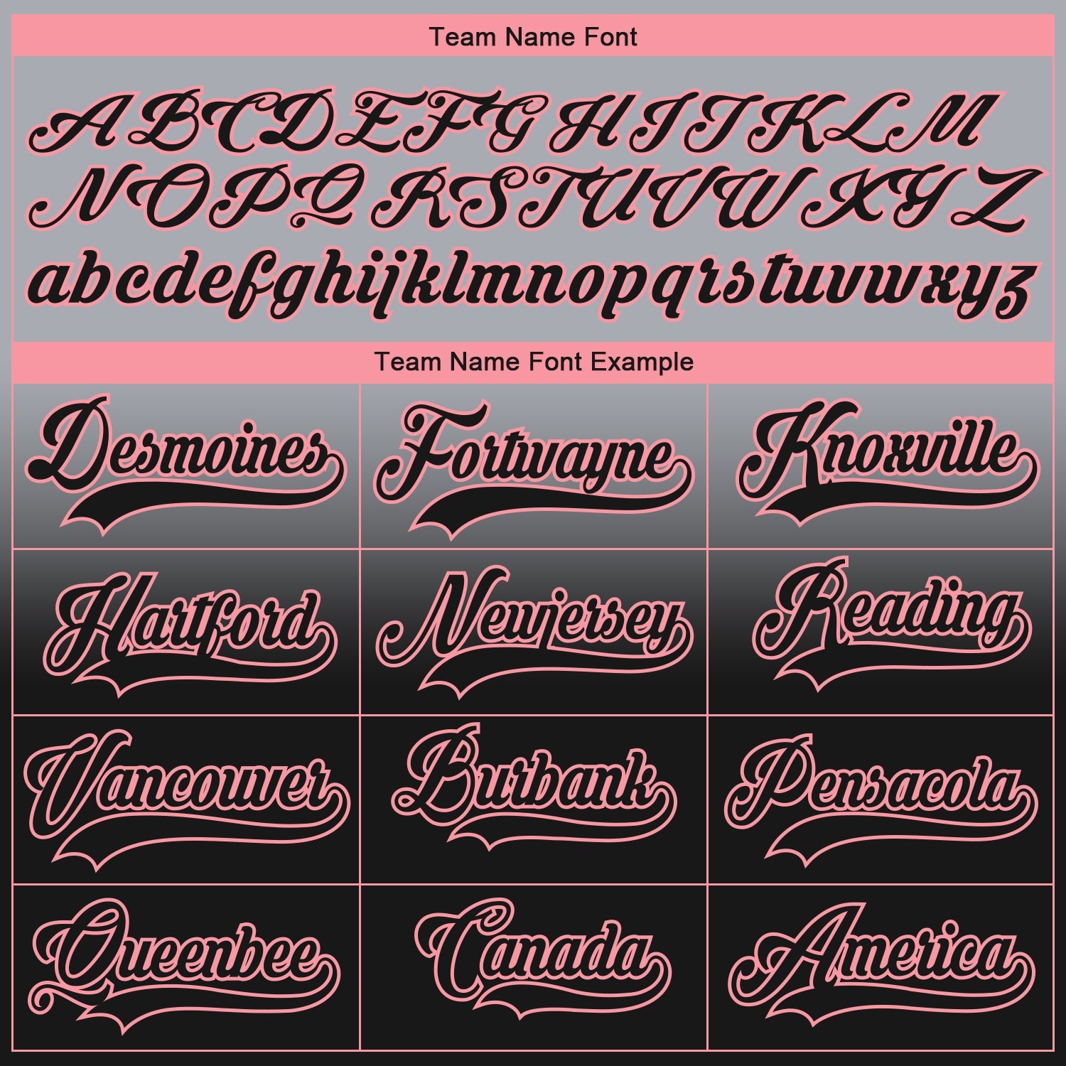 Custom Gray Black-Medium Pink Fade Fashion Hockey Lace Neck Jersey