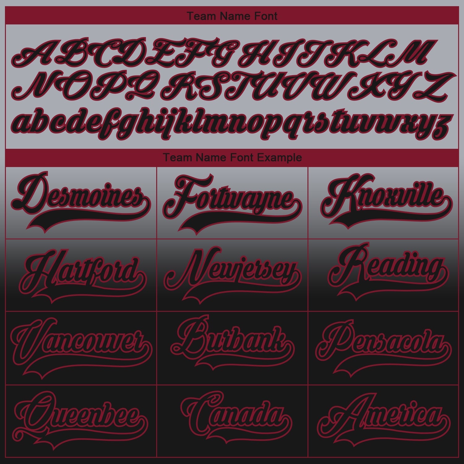 Custom Gray Black-Crimson Fade Fashion Hockey Lace Neck Jersey