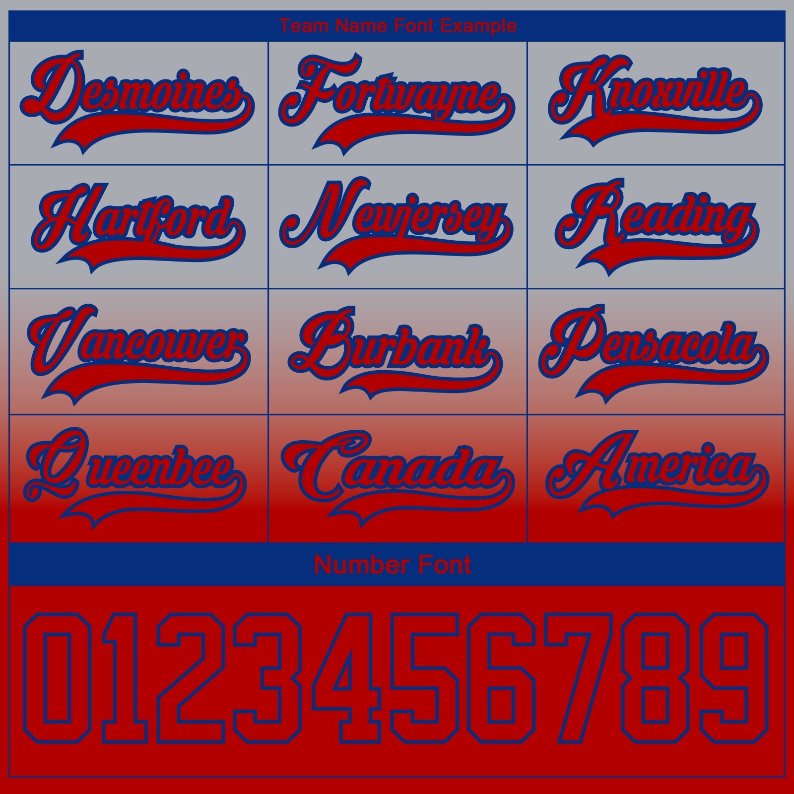Custom Gray Red-Royal Fade Fashion Hockey Lace Neck Jersey