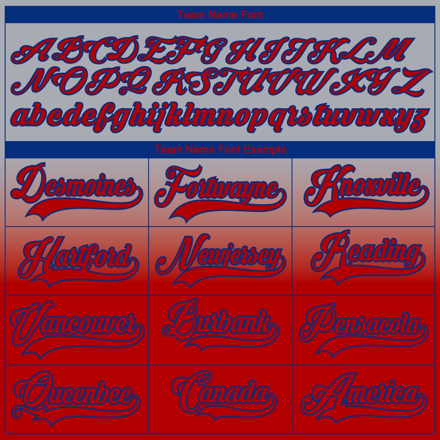 Custom Gray Red-Royal Fade Fashion Hockey Lace Neck Jersey