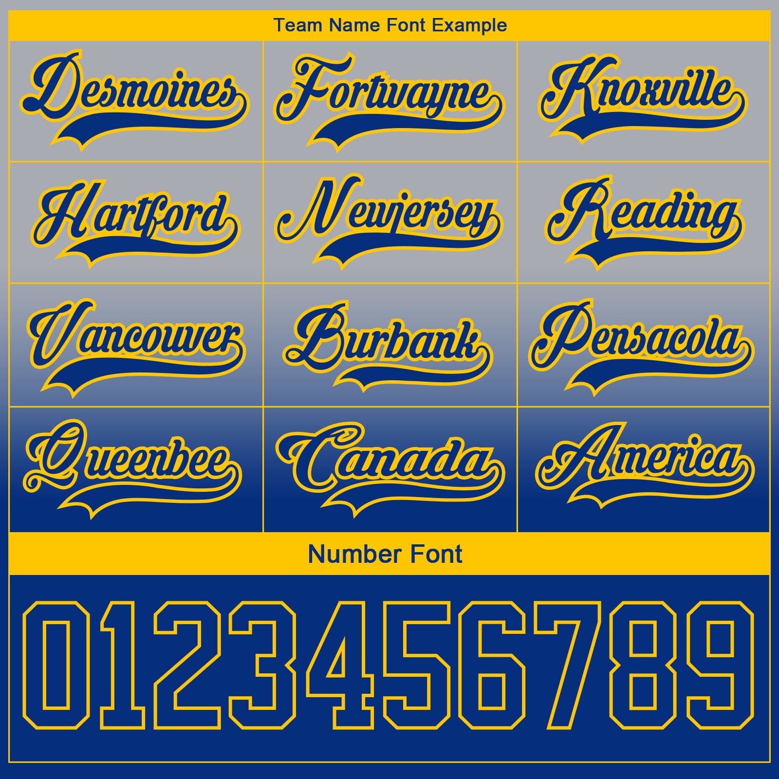 Custom Gray Royal-Yellow Fade Fashion Hockey Lace Neck Jersey