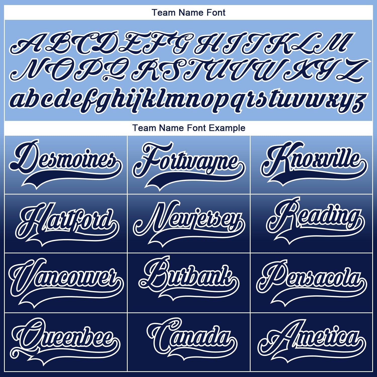 Custom Light Blue Navy-White Fade Fashion Hockey Lace Neck Jersey