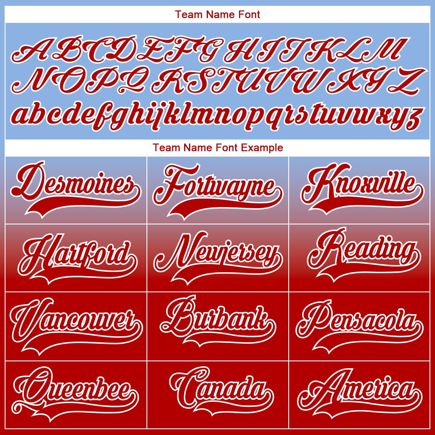 Custom Light Blue Red-White Fade Fashion Hockey Lace Neck Jersey