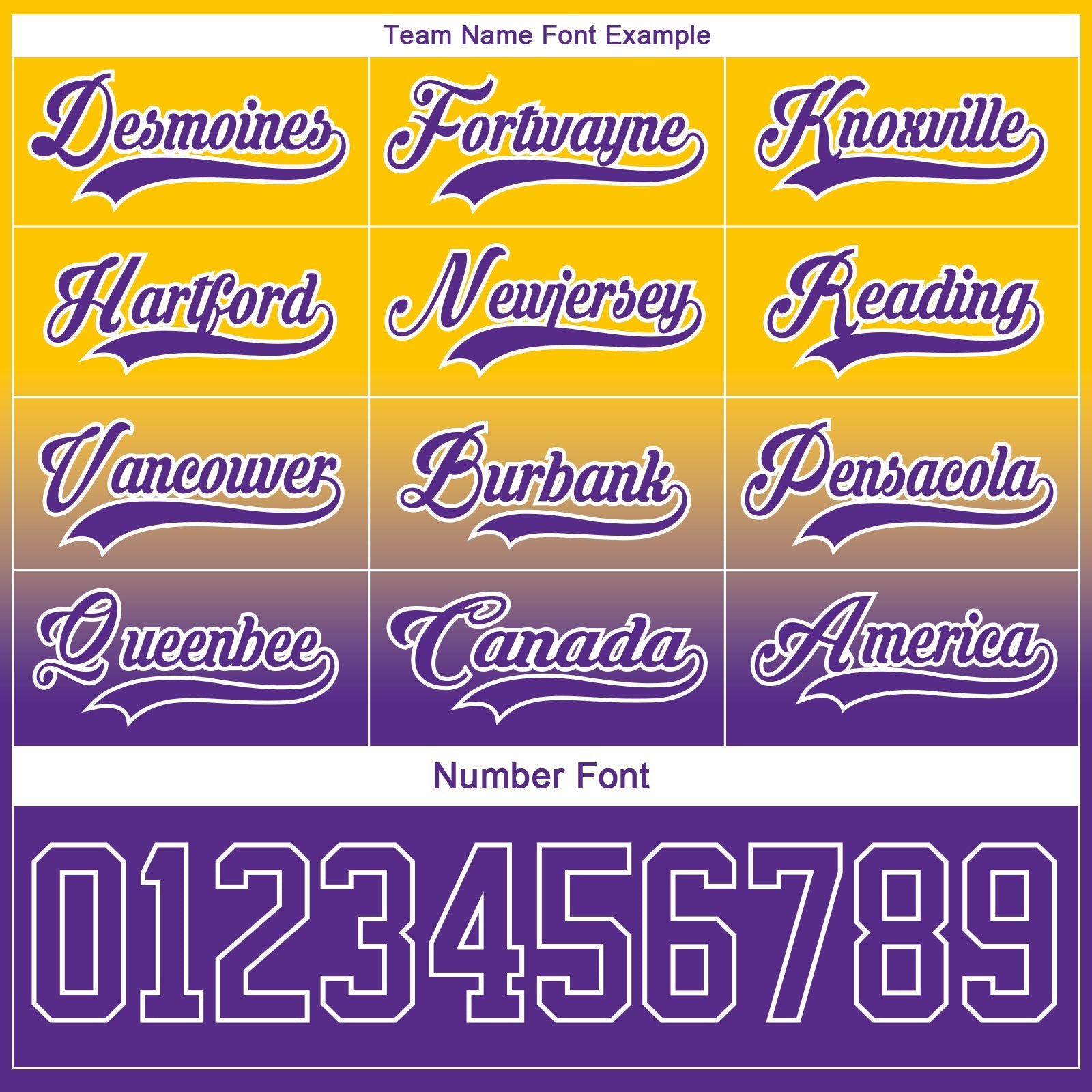 Custom Yellow Purple-White Fade Fashion Hockey Lace Neck Jersey