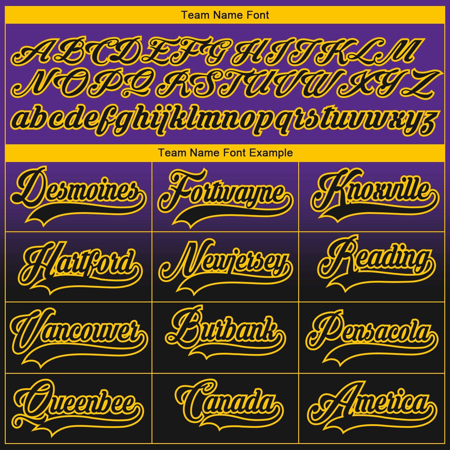 Custom Purple Black-Yellow Fade Fashion Hockey Lace Neck Jersey