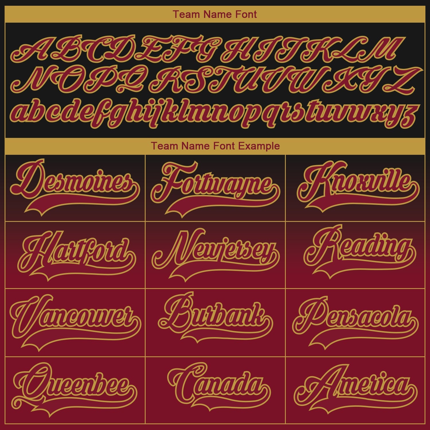 Custom Black Crimson-Old Gold Fade Fashion Hockey Lace Neck Jersey