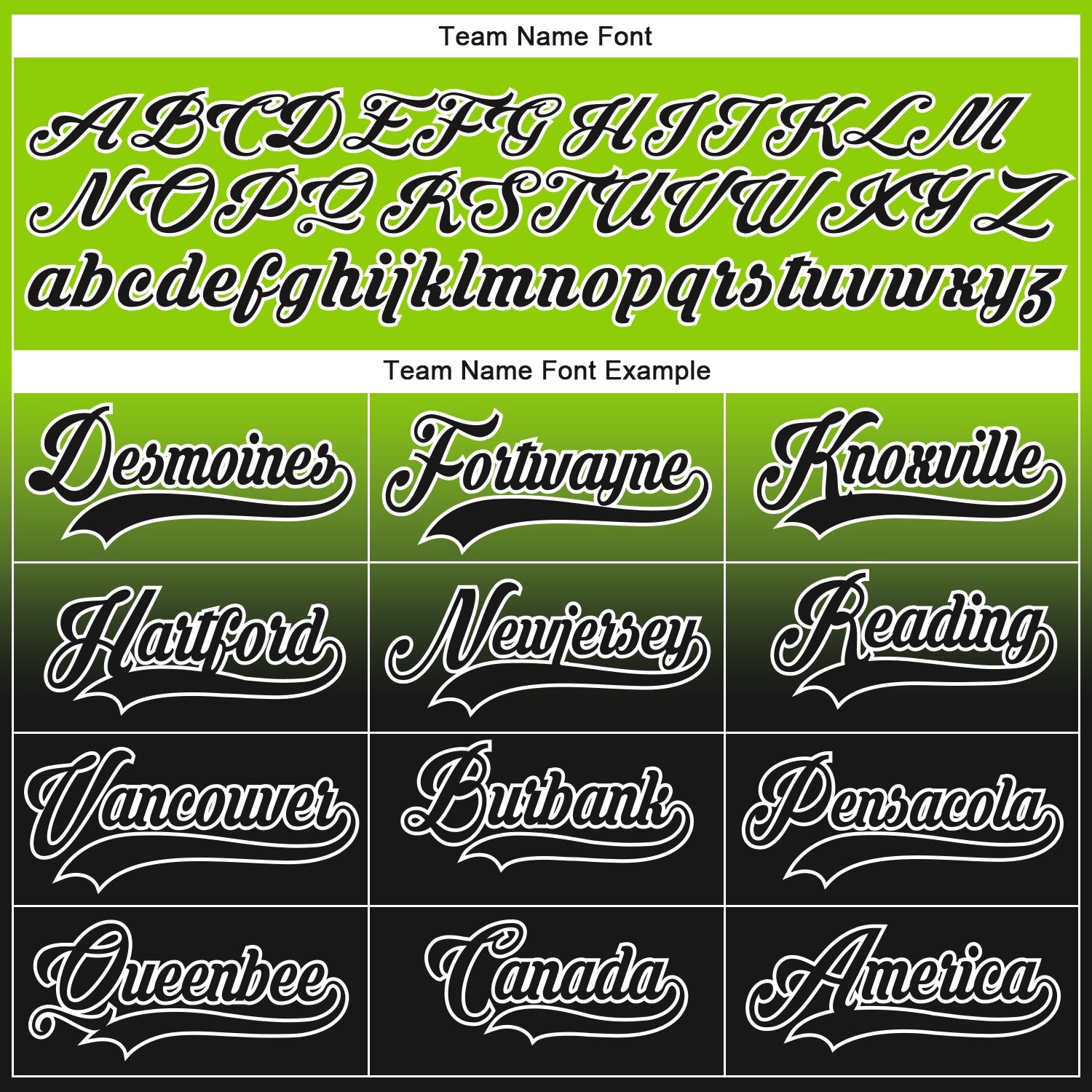 Custom Neon Green Black-White Fade Fashion Hockey Lace Neck Jersey