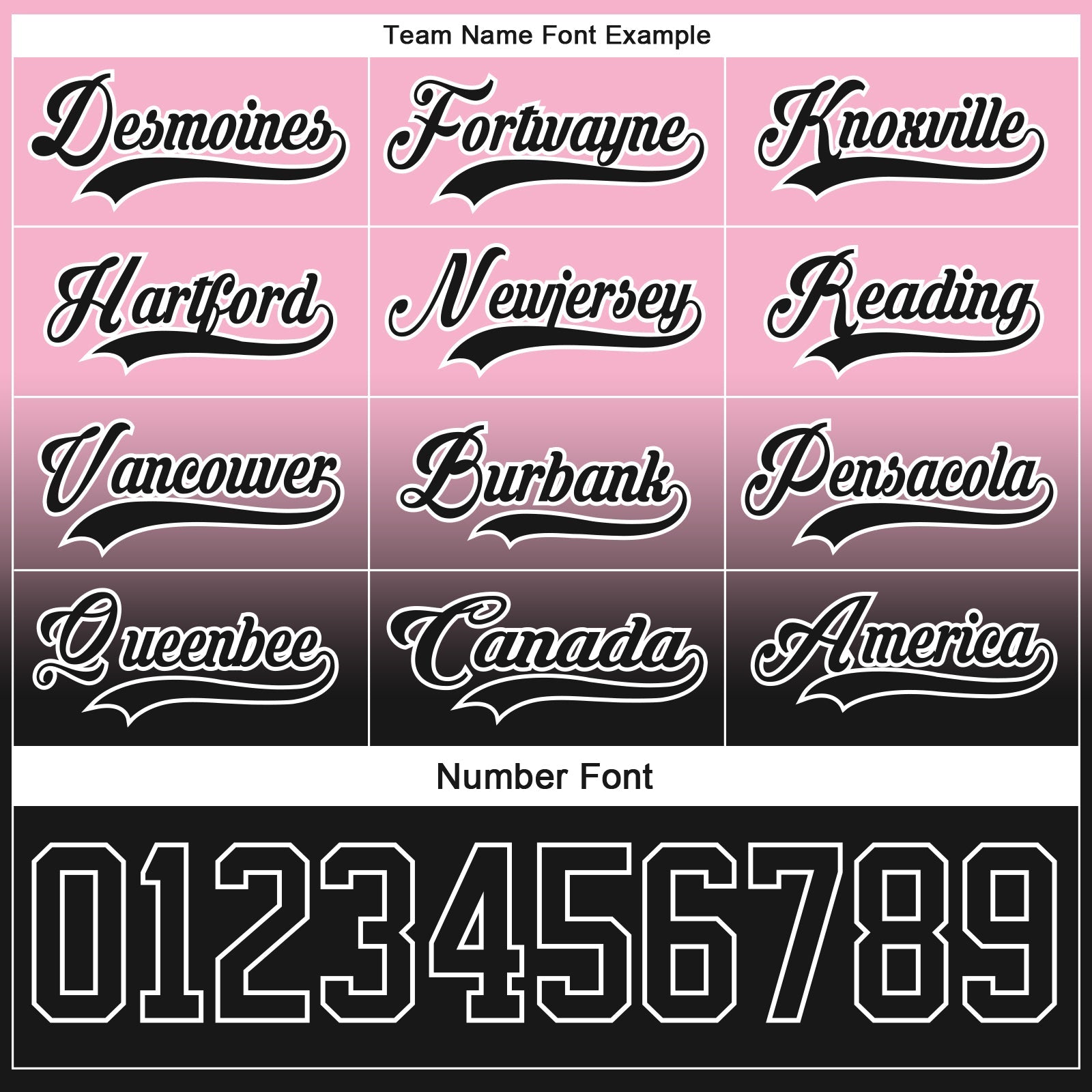 Custom Light Pink Black-White Fade Fashion Hockey Lace Neck Jersey