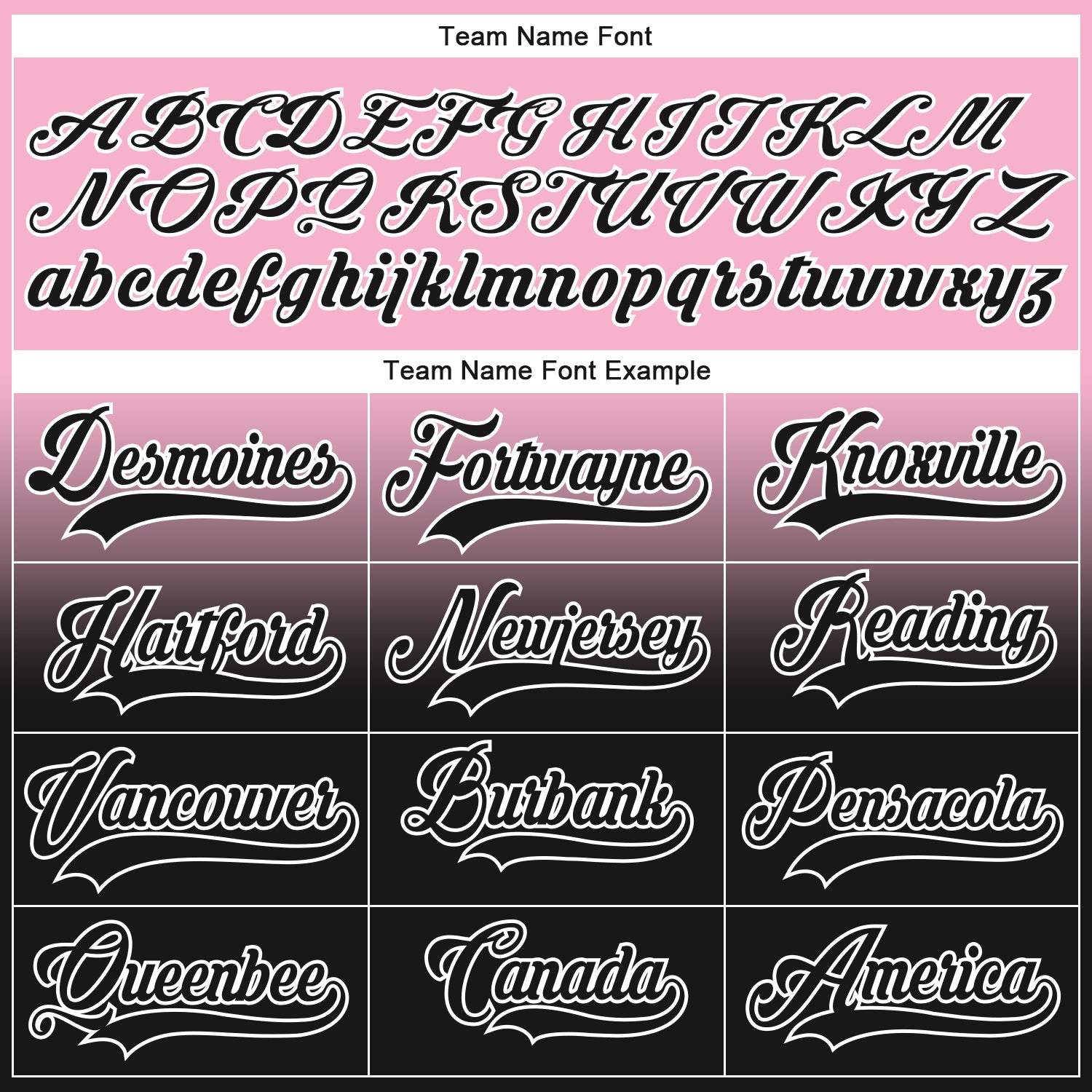 Custom Light Pink Black-White Fade Fashion Hockey Lace Neck Jersey