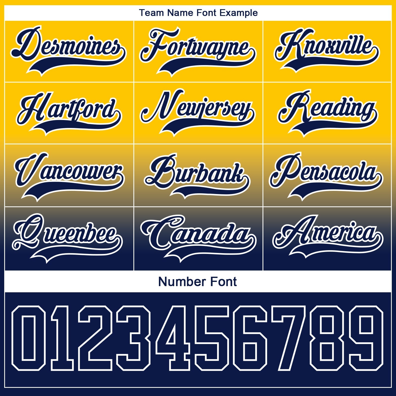 Custom Yellow Navy-White Fade Fashion Hockey Lace Neck Jersey