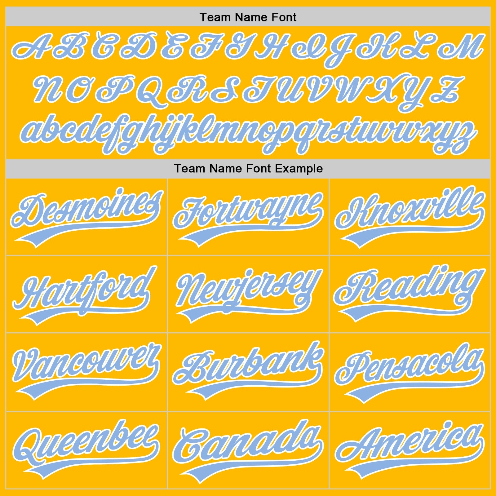 Custom Stitched Gold Light Blue-White Baseball Pullover Sweatshirt Hoodie