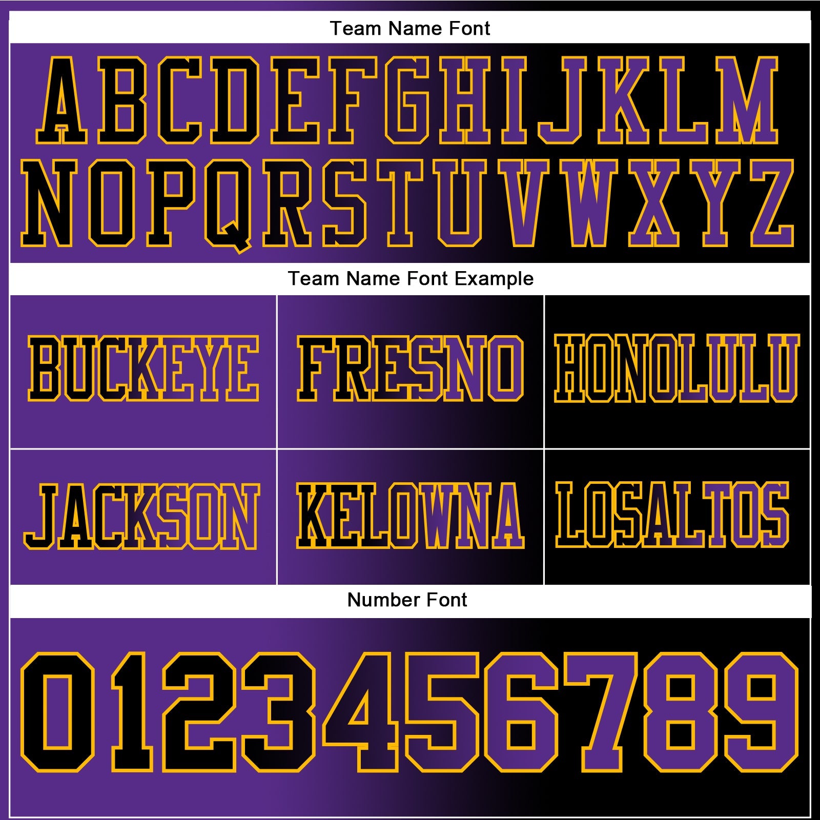 Custom Black Purple-Gold Authentic Gradient Fashion Football Jersey