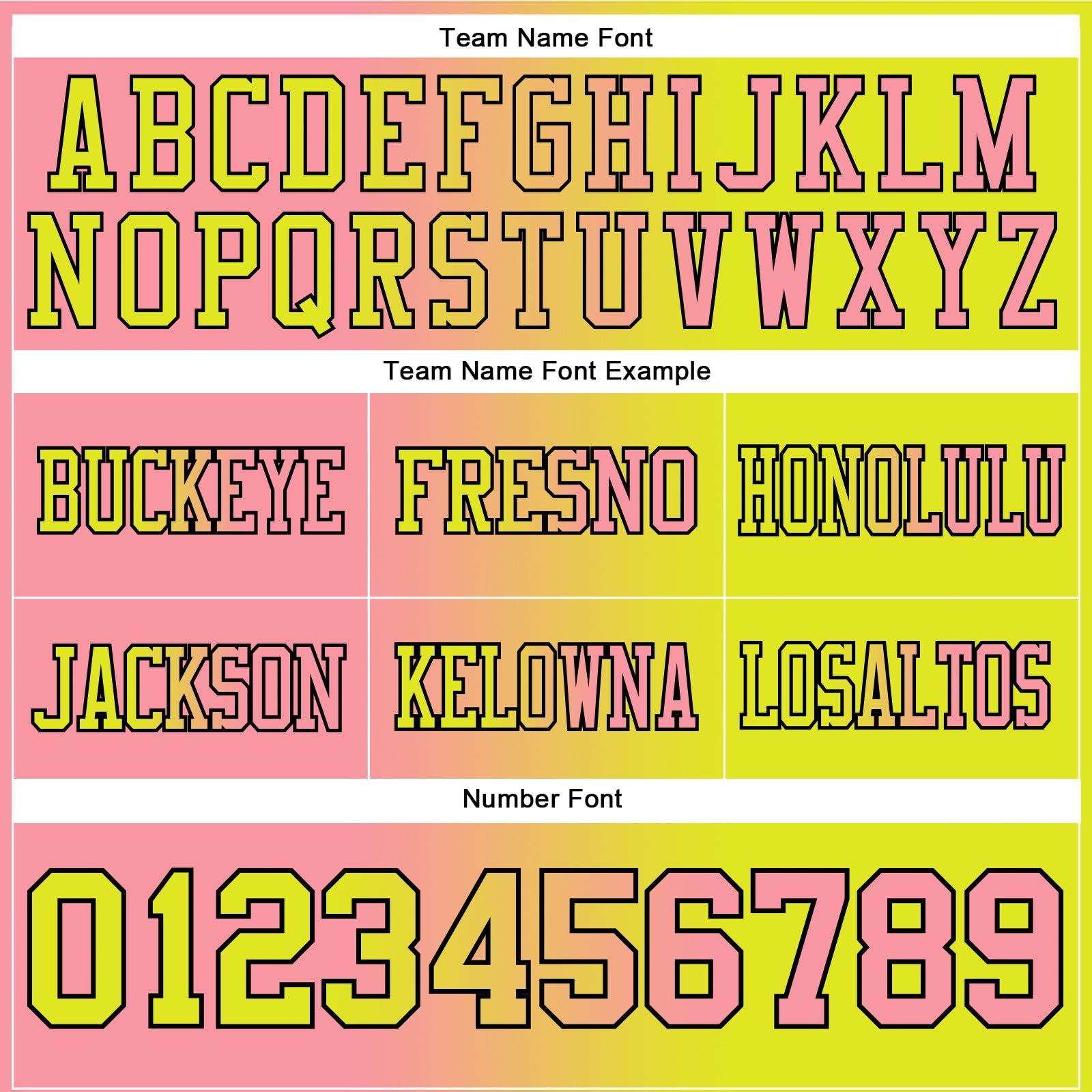 Custom Neon Yellow Medium Pink-Black Authentic Gradient Fashion Football Jersey