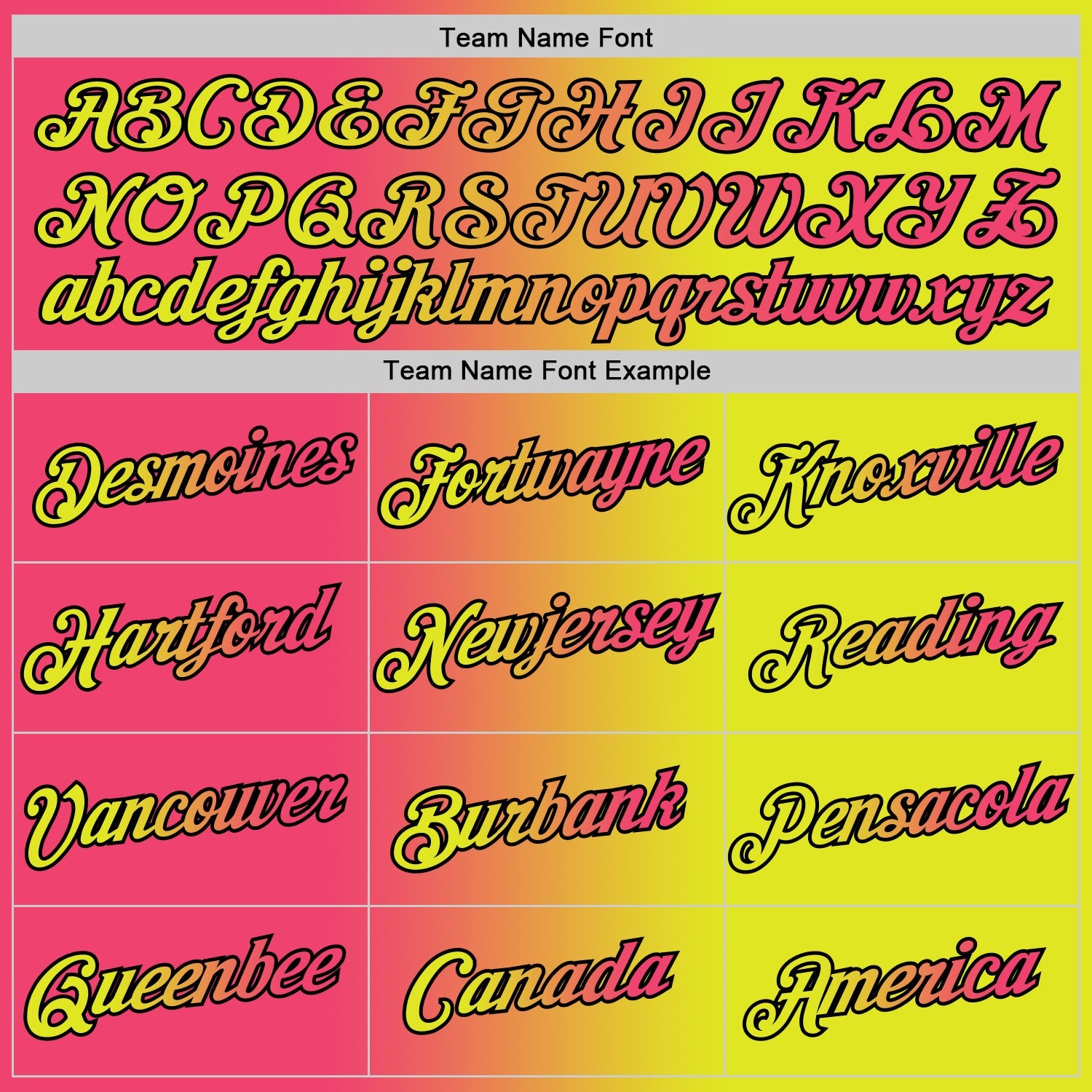 Custom Neon Yellow Neon Pink-Black Gradient Fashion Performance T-Shirt