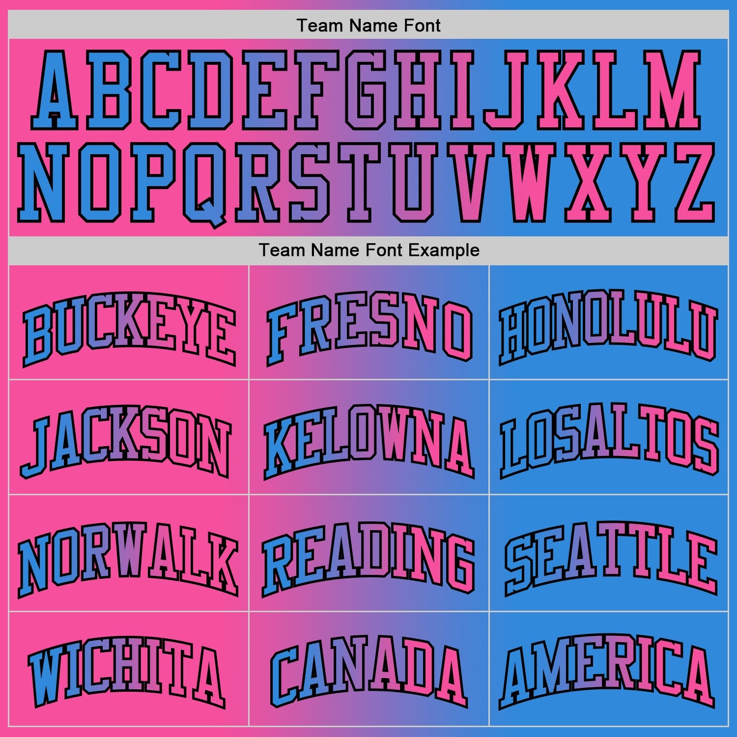 Custom Powder Blue Pink-Black Authentic Gradient Fashion Basketball Jersey