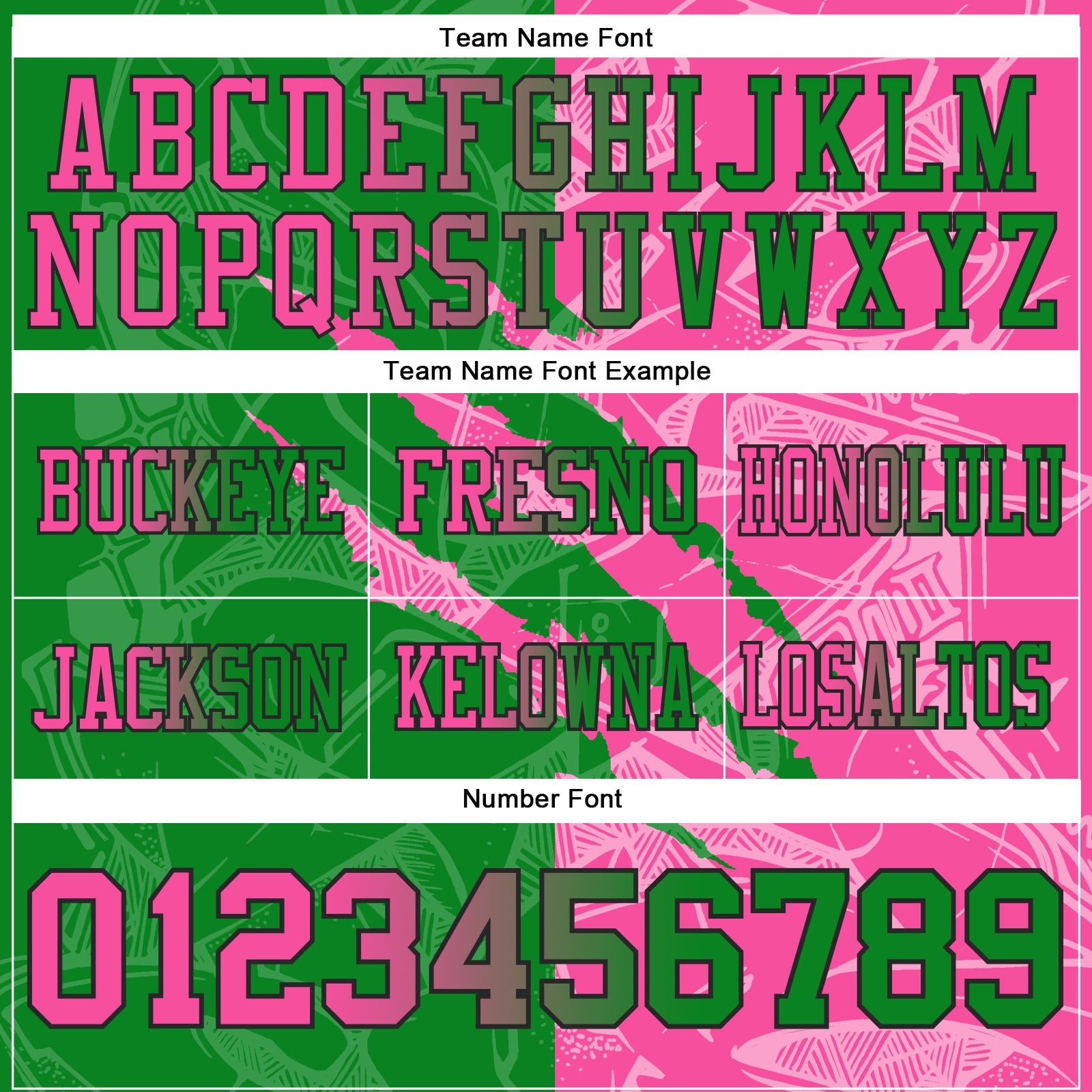 Custom Grass Green Pink-Black Authentic Gradient Fashion Scratch Football Jersey