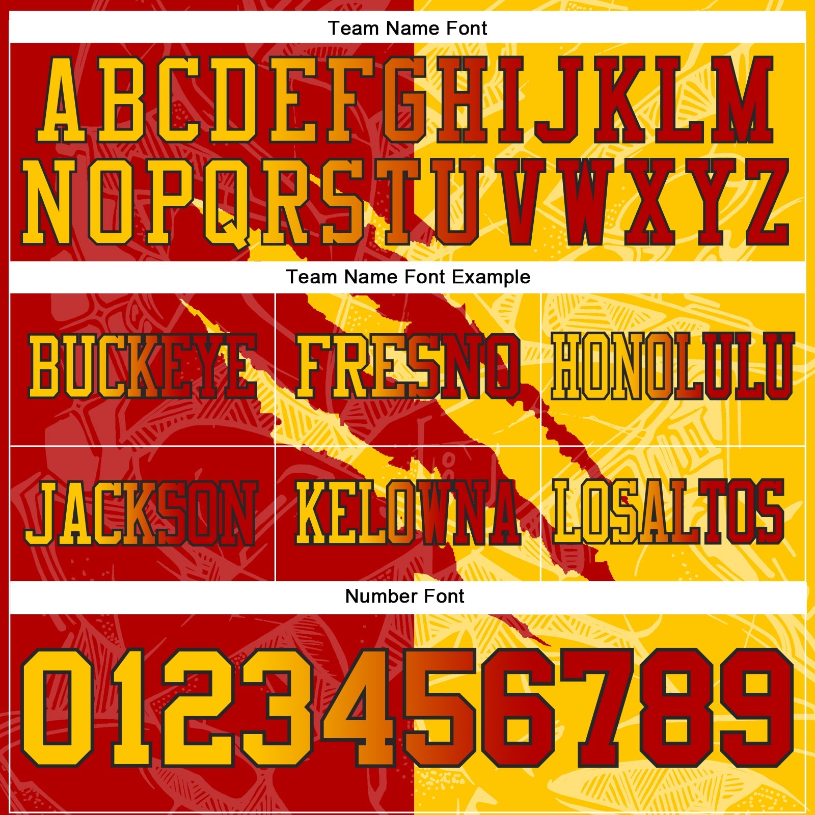 Custom Red Yellow-Black Authentic Gradient Fashion Scratch Football Jersey